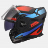 LS2 - CASCO MOTO MODULARE FF901 ADVANT X NOVA - BLU/ROSSO/NERO