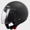 LS2 - CASCO MOTO JET OF558 SPHERE II - NERO OPACO