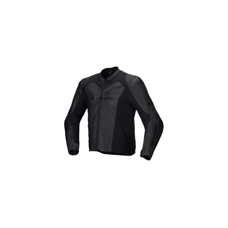 ALPINESTARS - GIACCA MOTO IN PELLE FASTER V3 - NERO