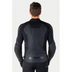 ALPINESTARS - GIACCA MOTO IN PELLE FASTER V3 - NERO