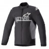 ALPINESTARS - GIACCA MOTO IN TESSUTO IMPERMEABILE SMX WP NERO/GRIGIO