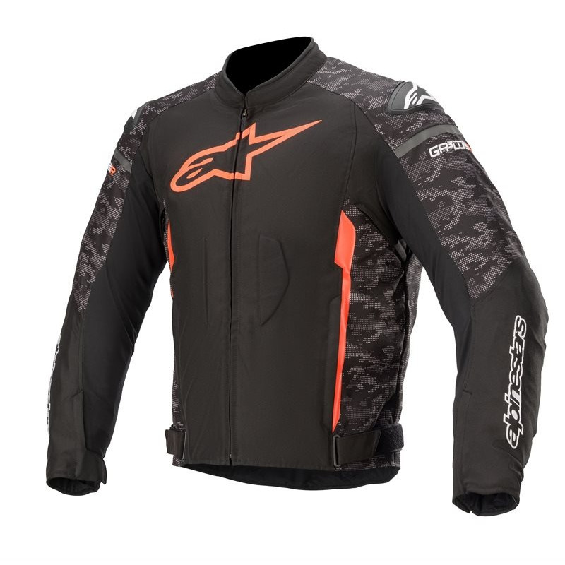 ALPINESTARS - GIACCA MOTO IN TESSUTO T-GP PLUS R V3 NERO/ROSSO CAMO ALPINESTARS - GIACCA MOTO IN TESSUTO T-GP PLUS R V3 NERO/ROSSO CAMO