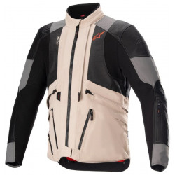 ALPINESTARS - GIACCA MOTO TOURING AMT-10R DRYSTAR XF GRIGIO/BEIGE/ARANCIONE