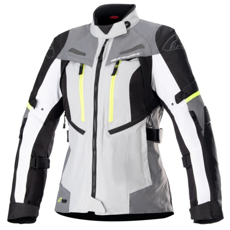 ALPINESTARS - GIACCA MOTO TOURING DONNA STELLA BOGOTA' PRO DRYSTAR GRIGIO/NERO/GIALLO FLUO ALPINESTARS - GIACCA MOTO TOURING DONNA STELLA BOGOTA' PRO DRYSTAR GRIGIO/NERO/GIALLO FLUO