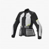 ALPINESTARS - GIACCA MOTO TOURING ESTIVA DONNA STELLA ANDES AIR DRYSTAR NERO/GRIGIO/GIALLO FLUO
