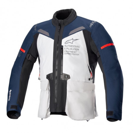 ALPINESTARS - GIACCA MOTO TOURING ST-7 2L GORE-TEX BLU/GRIGIO