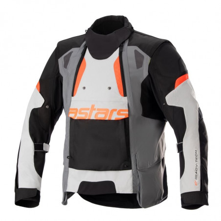 ALPINESTARS - GIACCHE MOTO TOURING HALO DRYSTAR NERO/GRIGIO/ARANCIONE