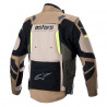 ALPINESTARS - GIACCHE MOTO TOURING HALO DRYSTAR NERO/SABBIA/VERDE/GIALLO FLUO