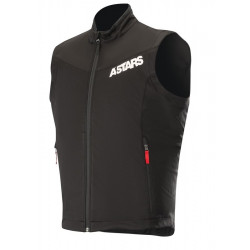 ALPINESTARS - GILET ANTIVENTO ENDURO SESSION RACE NERO/ROSSO