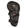 ALPINESTARS - GINOCCHIERE MOTOCROSS BAMBINO BIONIC ACTION KICKSTART - NERO