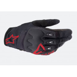 ALPINESTARS - GUANTI ENDURO TECHDURA NERO/ROSSO