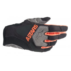 ALPINESTARS - GUANTI ENDURO VENTURE R NERO/ARANCIONE FLUO