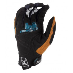 KLIM - GUANTI MOTO ENDURO DAKAR - NERO/MARRONE