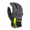 KLIM - GUANTI MOTO TOURING IN PELLE INDUCTION 2025 - GIALLO FLUO