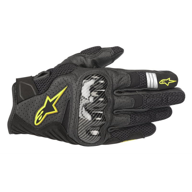 ALPINESTARS - GUANTI MOTO ESTIVI SMX-1 AIR V2 - NERO/GIALLO FLUO ALPINESTARS - GUANTI MOTO ESTIVI SMX-1 AIR V2 - NERO/GIALLO FLUO