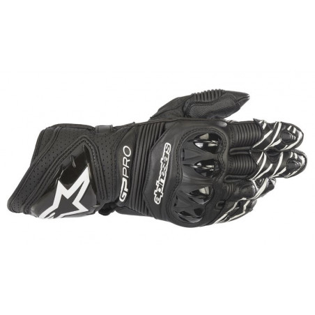 ALPINESTARS - GUANTI MOTO IN PELLE GP PRO R3 - NERO