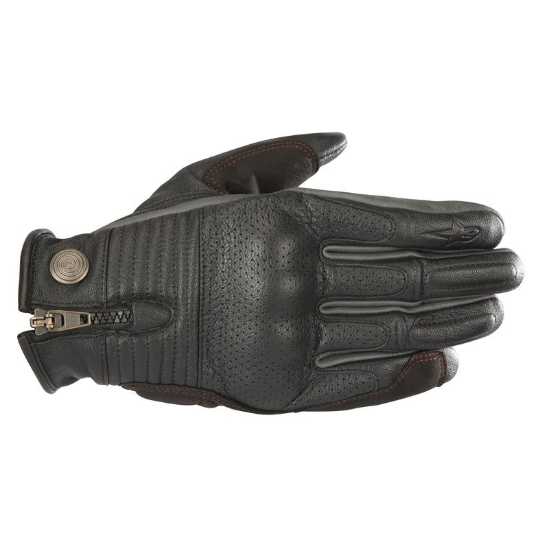 ALPINESTARS - GUANTI MOTO IN PELLE RAYBURN HONDA - NERO/ROSSO ALPINESTARS - GUANTI MOTO IN PELLE RAYBURN HONDA - NERO/ROSSO