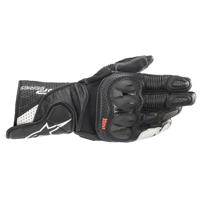 ALPINESTARS - GUANTI MOTO IN PELLE SP-2 V3 NERO/BIANCO