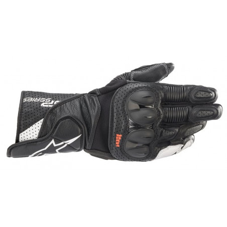 ALPINESTARS - GUANTI MOTO IN PELLE SP-2 V3 NERO/BIANCO