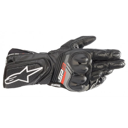 ALPINESTARS - GUANTI MOTO IN PELLE SP-8 V3 - NERO/GRIGIO
