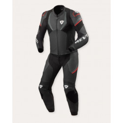 REV'IT - TUTA MOTO DIVISIBILE COMBI BETA 2 - NERO/ROSSO