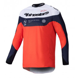 ALPINESTARS - MAGLIA ENDURO PRO-DURA - ARANCIONE/BIANCO