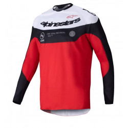 ALPINESTARS - MAGLIA ENDURO PRO-DURA - NERO/ROSSO/BIANCO
