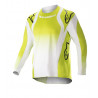 ALPINESTARS - MAGLIA MOTOCROSS BAMBINO YOUTH RACER PUSH GIALLO FLUO/BIANCO