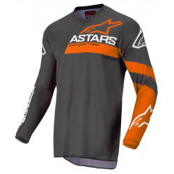 ALPINESTARS - MAGLIA MOTOCROSS FLUID CHASER GRIGIO/ARANCIONE FLUO