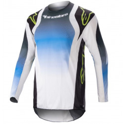 ALPINESTARS - MAGLIA MOTOCROSS TECHSTAR PUSH BLU/NERO/BIANCO