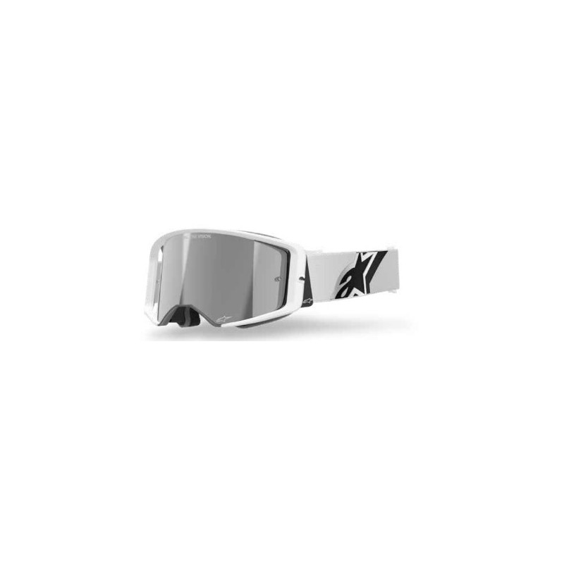 ALPINESTARS - MASCHERINA MOTOCROSS SUPERTECH CORP LENTE A SPECCHIO ARGENTO ALPINESTARS - MASCHERINA MOTOCROSS SUPERTECH CORP LENTE A SPECCHIO ARGENTO