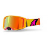 ALPINESTARS - MASCHERINA MOTOCROSS SUPERTECH CORP LENTE A SPECCHIO ROSSA - GIALLO/ROSA