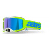 ALPINESTARS - MASCHERINA MOTOCROSS VISION 5 BLAZE LENTE A SPECCHIO BLU - GIALLO FLUO/BLU