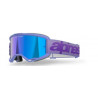 ALPINESTARS - MASCHERINA MOTOCROSS VISION 5 WORDMARK LENTE A SPECCHIO BLU - VIOLA