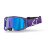 ALPINESTARS - MASCHERINA MOTOCROSS VISION 8 CORP LENTE A SPECCHIO BLU - VIOLA