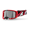 ALPINESTARS - MASCHERINA MOTOCROSS VISION 8 LUAR LENTE A SPECCHIO ARGENTO - ROSSO/NERO