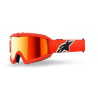 ALPINESTARS - MASCHERINA MOTOCROSS VISION YOUTH CORP LENTE A SPECCHIO ARGENTO - ARANCIONE