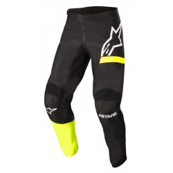 ALPINESTARS - PANTALONE MOTOCROSS FLUID CHASER NERO/GIALLO FLUO