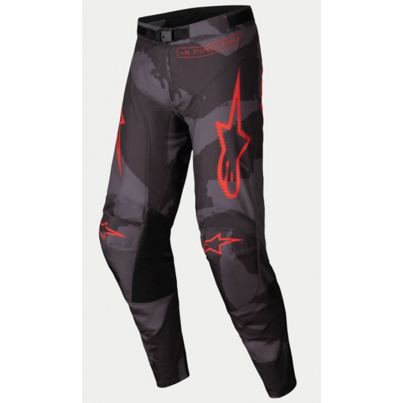 ALPINESTARS - PANTALONE MOTOCROSS RACER HALLOW - GRIGIO/ARANCIONE FLUO