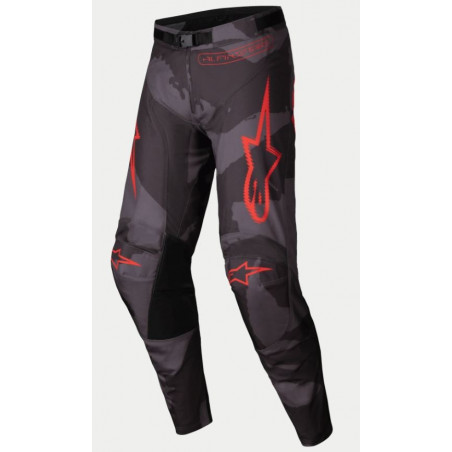ALPINESTARS - PANTALONE MOTOCROSS RACER HALLOW - GRIGIO/ARANCIONE FLUO