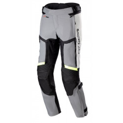 ALPINESTARS - PANTALONI MOTO TOURING BOGOTA' PRO DRYSTAR 4 SEASONS GRIGIO/NERO/GIALLO FLUO