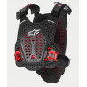 ALPINESTARS - PETTORINA MOTOCROSS A-5 PLASMA - NERO/ROSSO