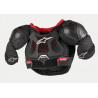 ALPINESTARS - PETTORINA MOTOCROSS BAMBINO BIONIC ACTION KICKSTART - NERO/ROSSO