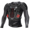 ALPINESTARS - PETTORINA MOTOCROSS BIONIC PLUS V2 - NERO/ROSSO