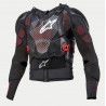 ALPINESTARS - PETTORINA MOTOCROSS BIONIC TECH V3 - NERO/ROSSO