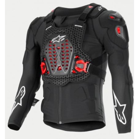 ALPINESTARS - PETTORINA MOTOCROSS BIONIC XTR PLASMA - NERO/ROSSO