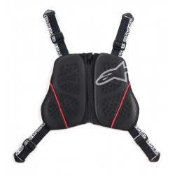 ALPINESTARS - PROTEZIONE PETTO NUCLEON KR-C - NERO/BIANCO/ROSSO