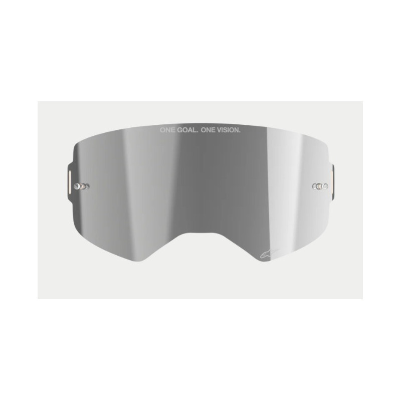ALPINESTARS - RICAMBIO LENTE MASCHERINA SUPERTECH SPECCHIATA ARGENTO - ARGENTO