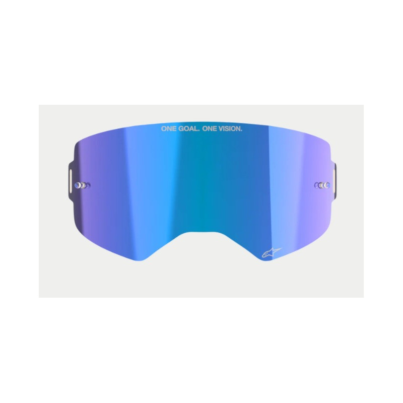 ALPINESTARS - RICAMBIO LENTE MASCHERINA SUPERTECH SPECCHIATA BLU - BLU