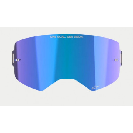 ALPINESTARS - RICAMBIO LENTE MASCHERINA SUPERTECH SPECCHIATA BLU - BLU